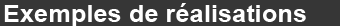titre r&eacute;alisations